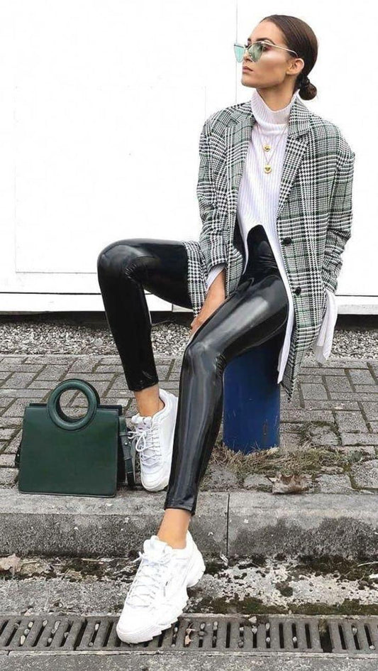 LEGGINGS LÁTEX AFELPADOS