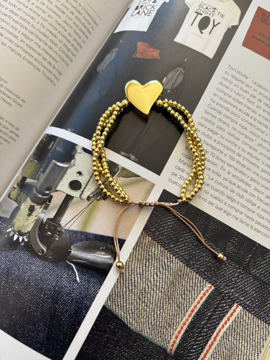 PULSERA AJUSTABLE BOLITAS