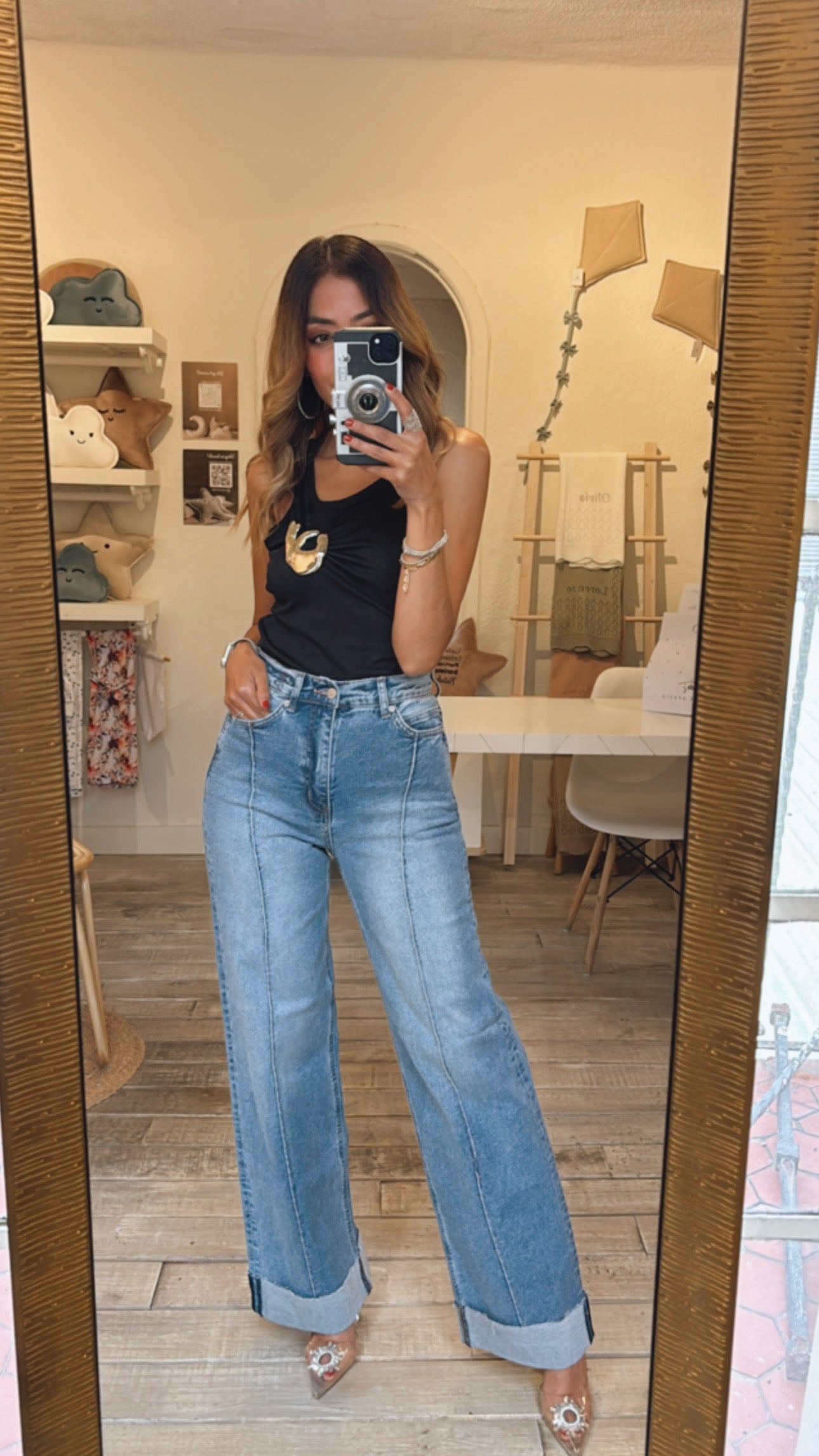 JEANS DOBLADILLO