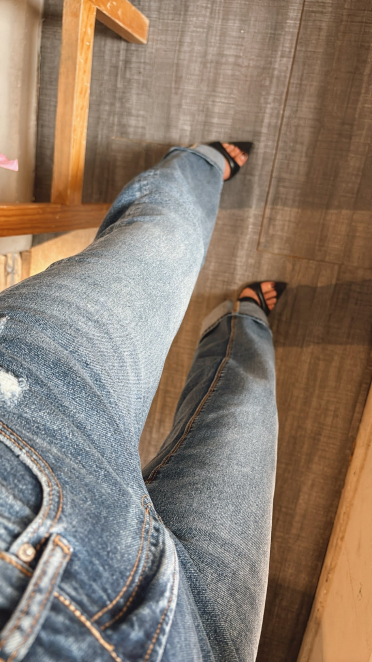 JEANS DOBLADILLO