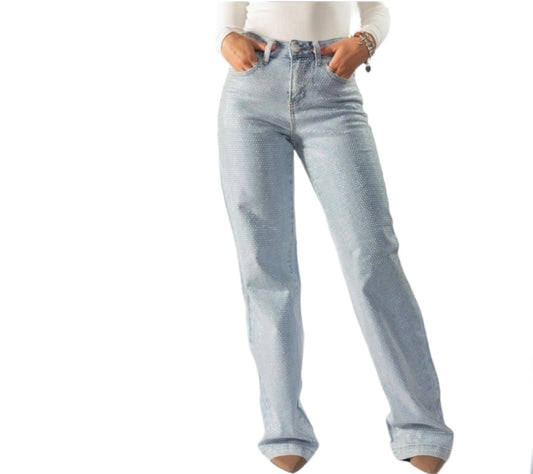 JEANS BRILLOS