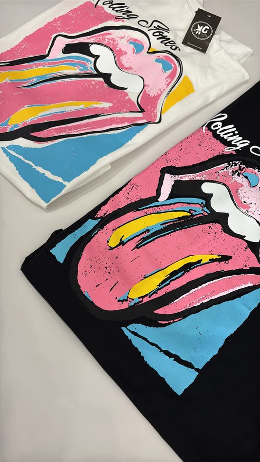 PREVENTA TSHIRT ROLLING BLANCO - LLEGA 22 ABRIL