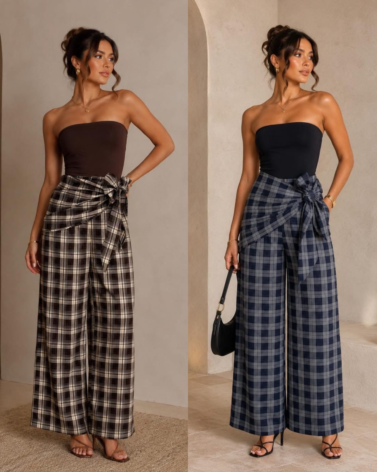 PANTALÓN CUADROS PAREO