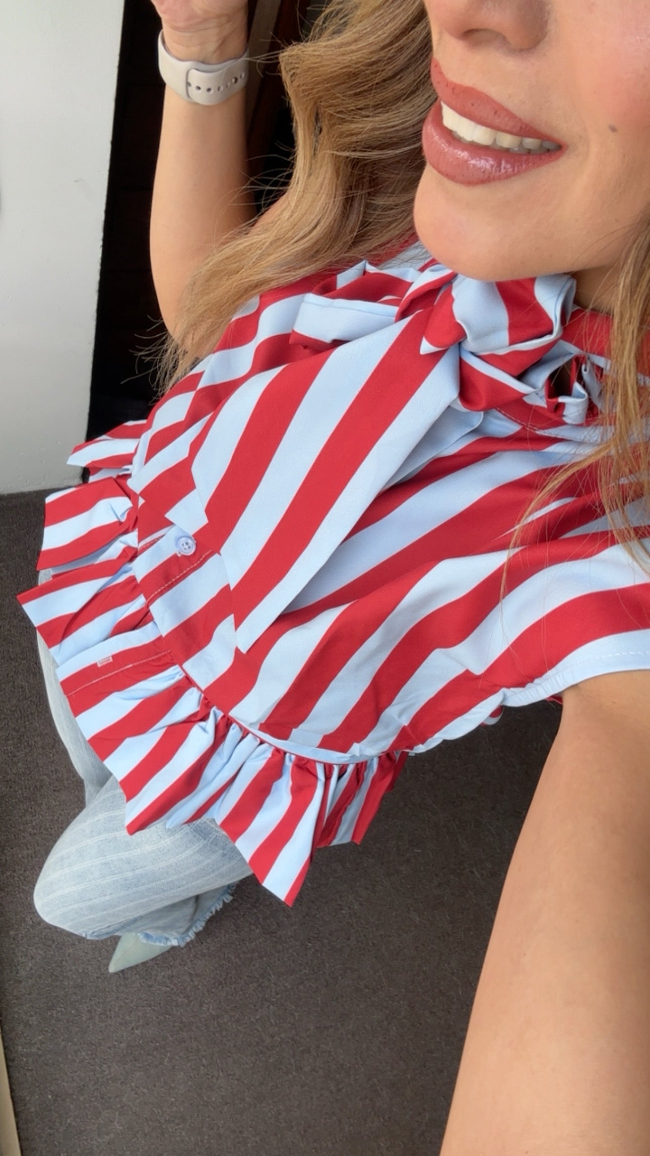 CAMISA RAYAS NUDO MANGA SISA