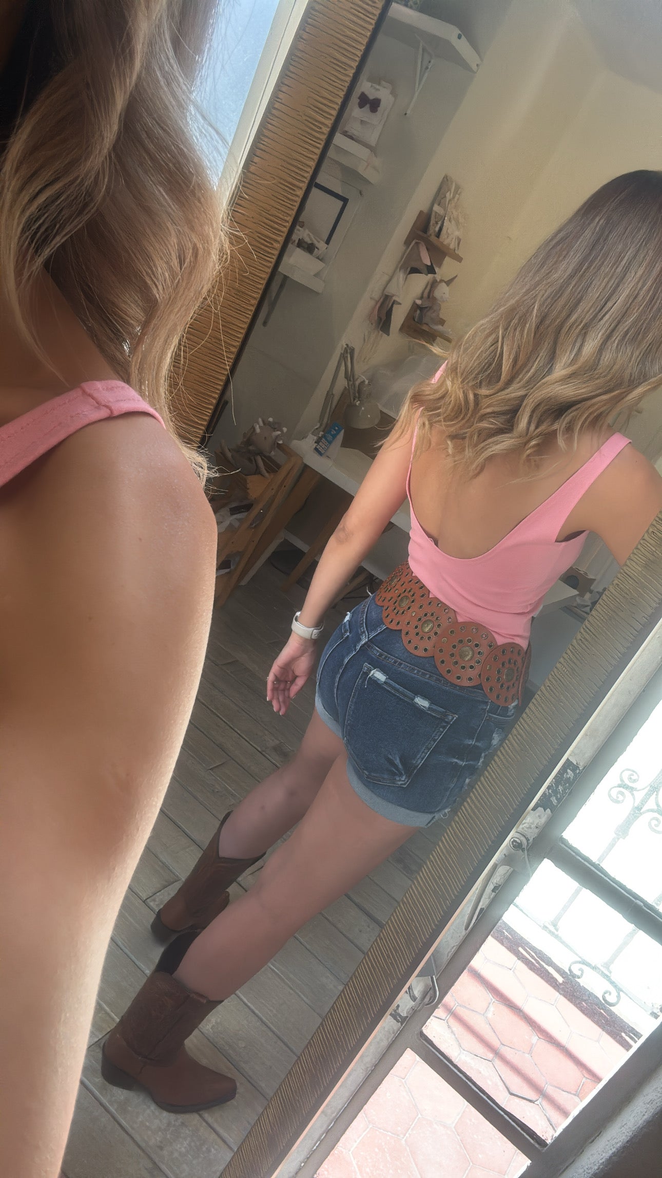 SHORT DOBLE TRABILLA DENIM