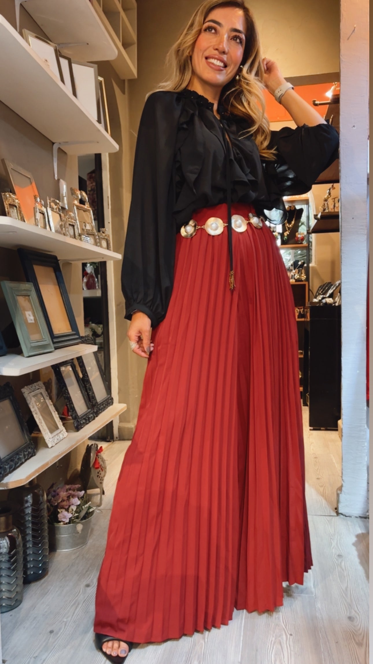 PANTALÓN PLISADO