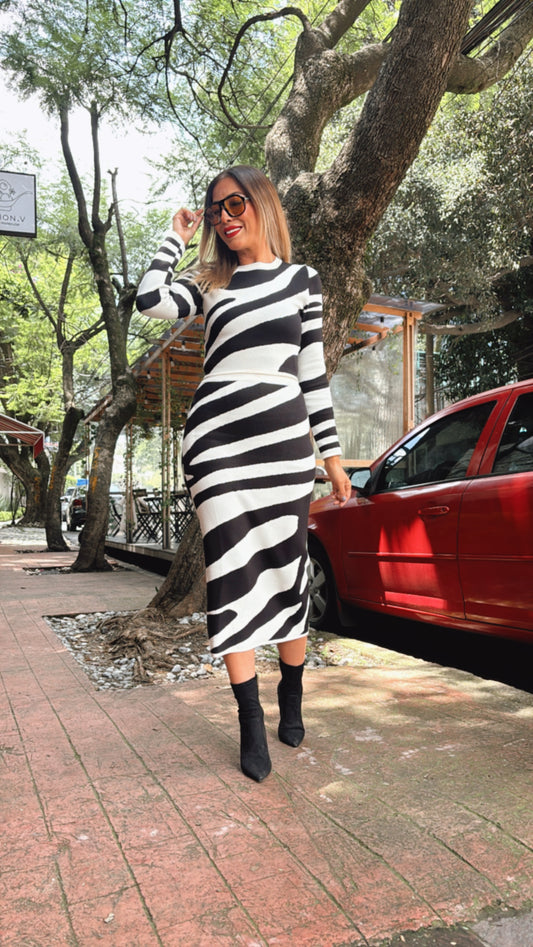 SET PUNTO ZEBRA NEGRO