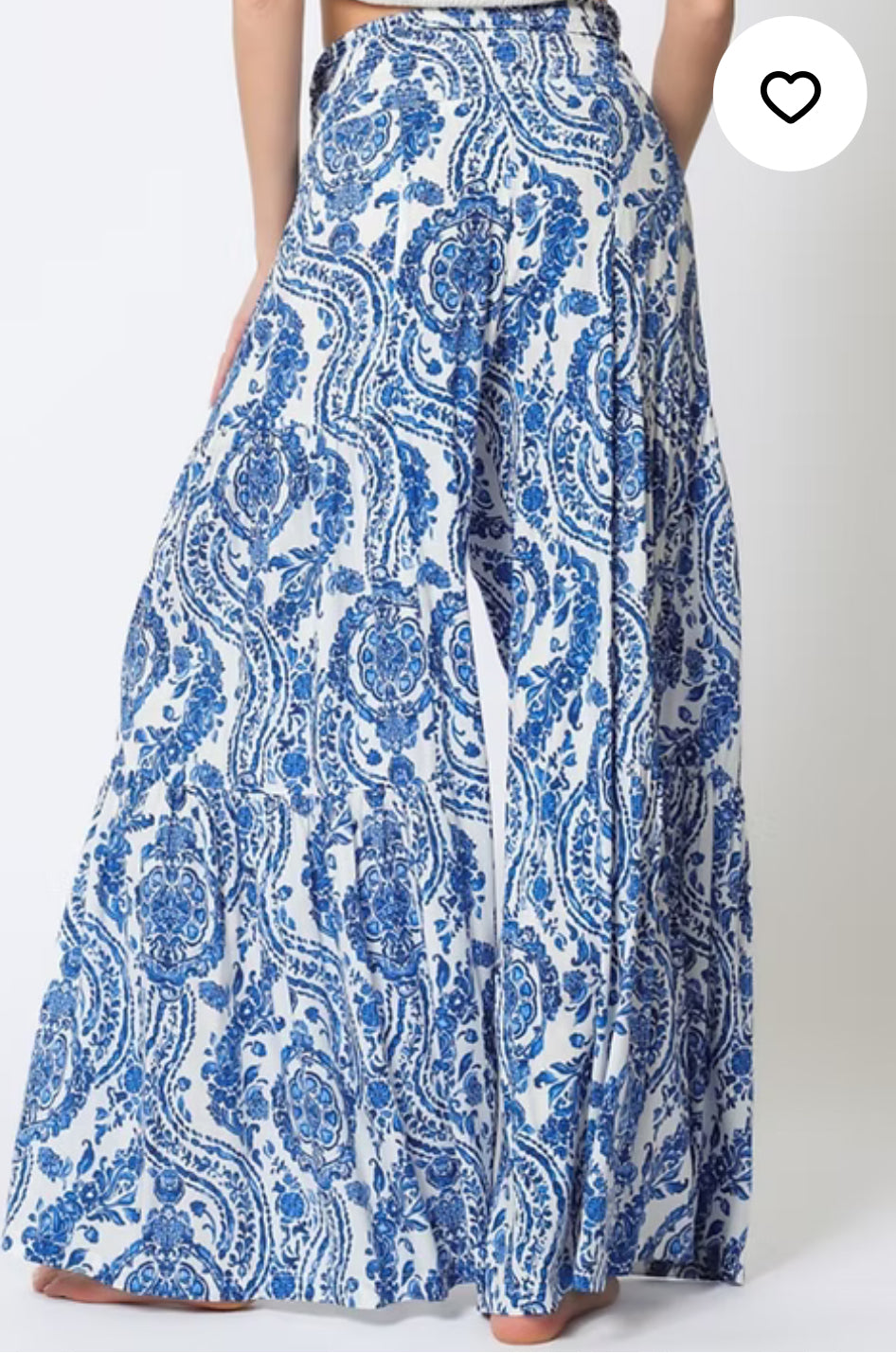PANTALONES BOHO AZULES