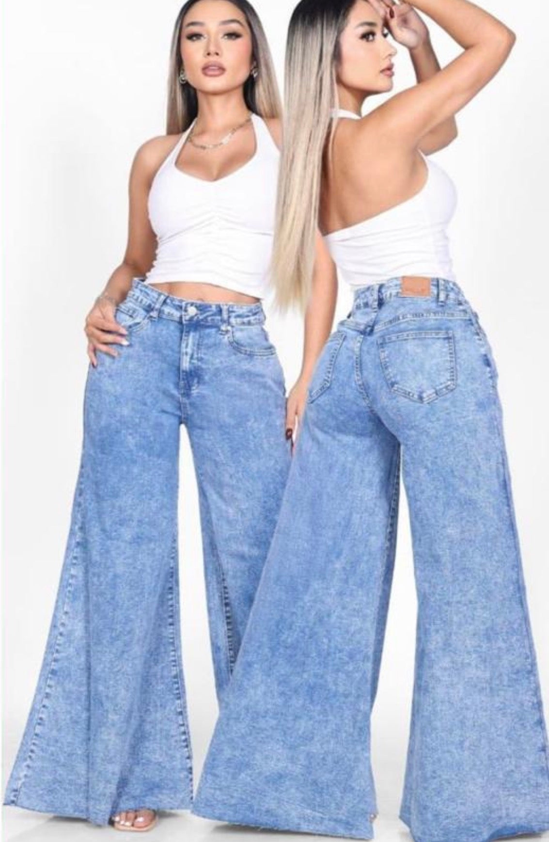 JEANS WIDE LEG