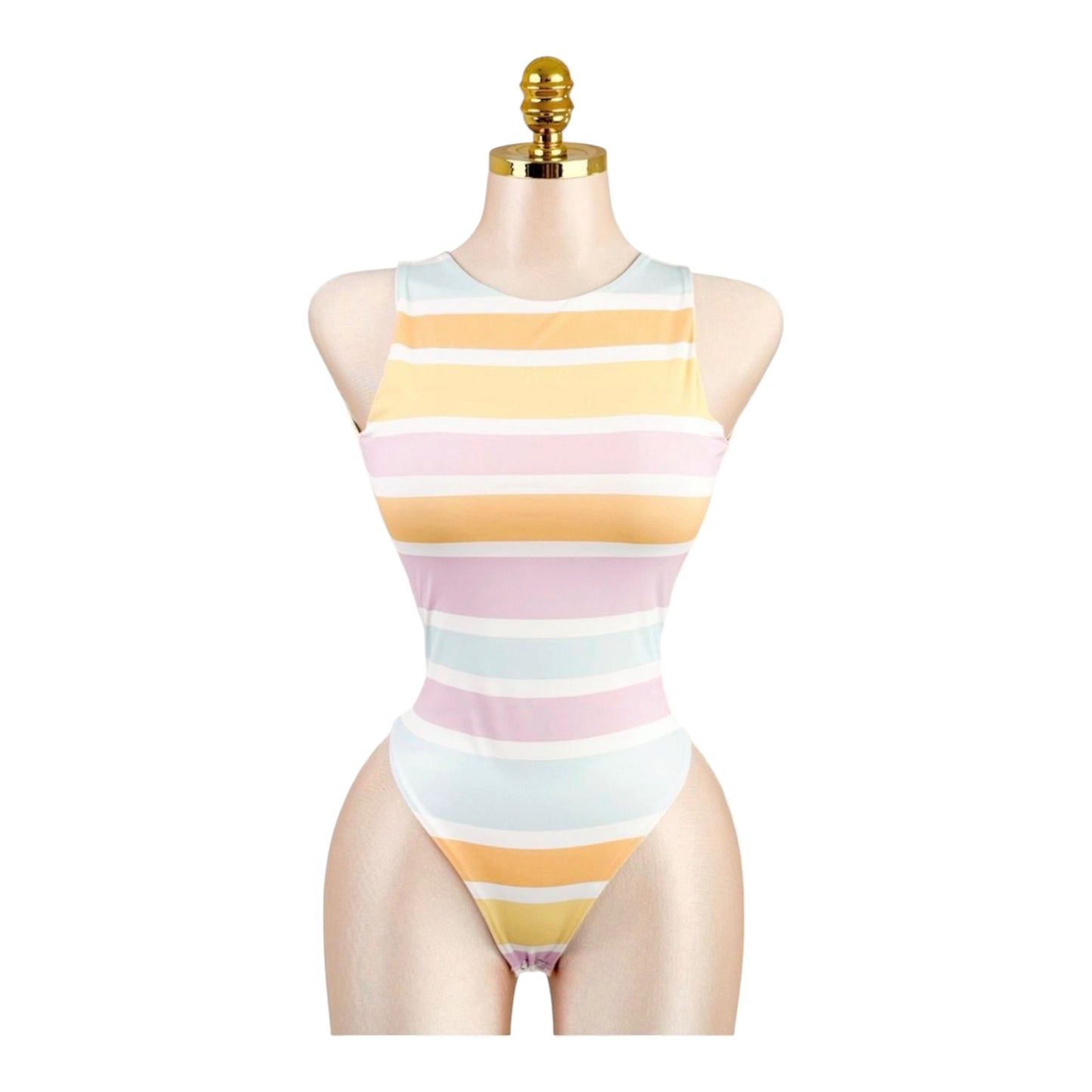 BODY COLORES PASTEL RAYAS