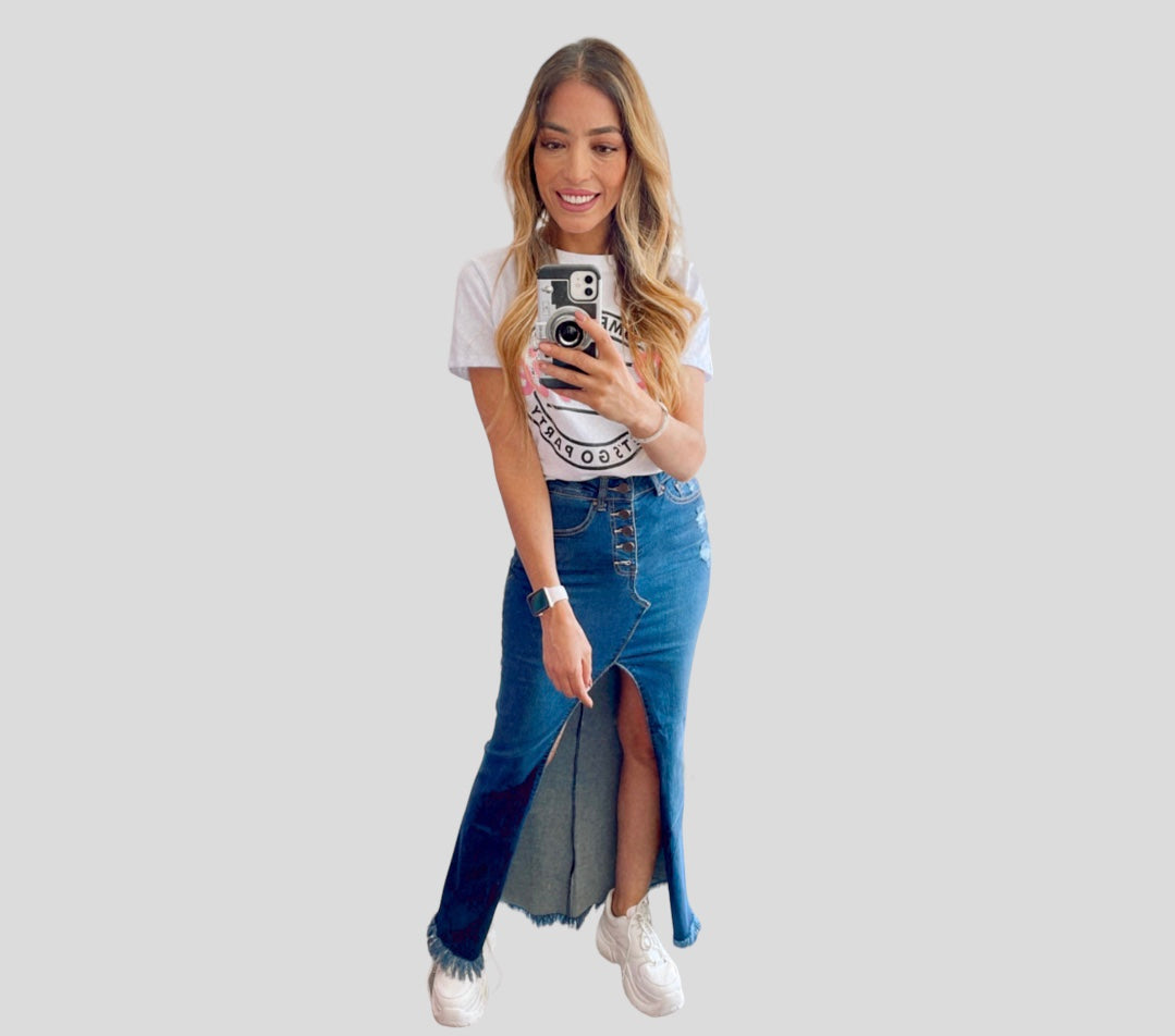 FALDA DENIM