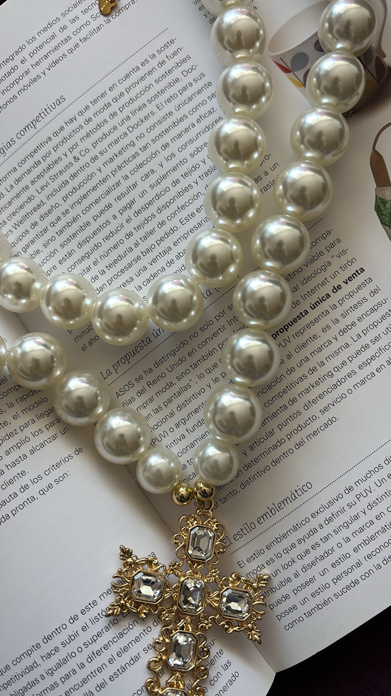 COLLAR PERLAS CHUNKY