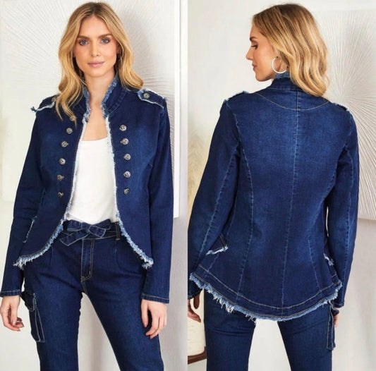 MILITAR DENIM JACKET