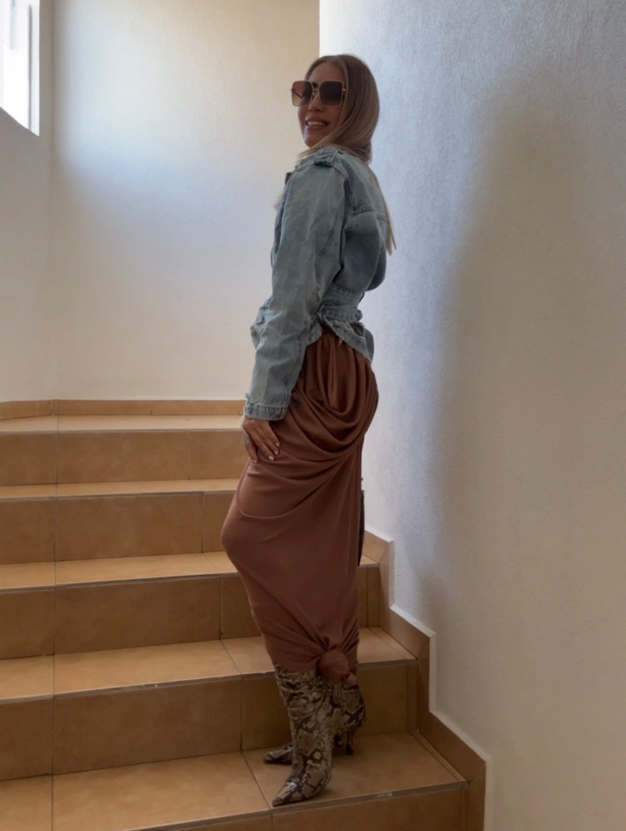 CHAMARRA DENIM CINTA