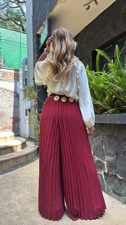 PANTALÓN PLISADO