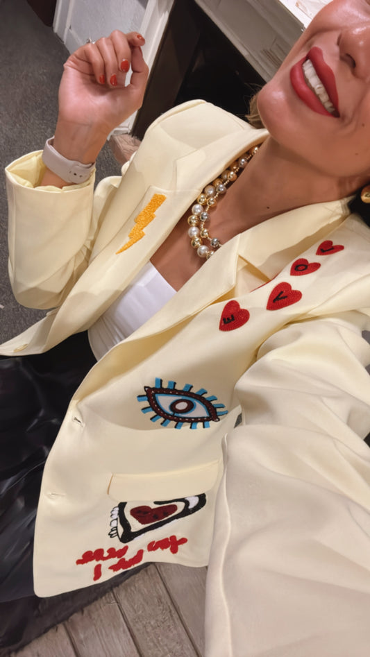 BLAZER AMARILLO MANTEQUILLA