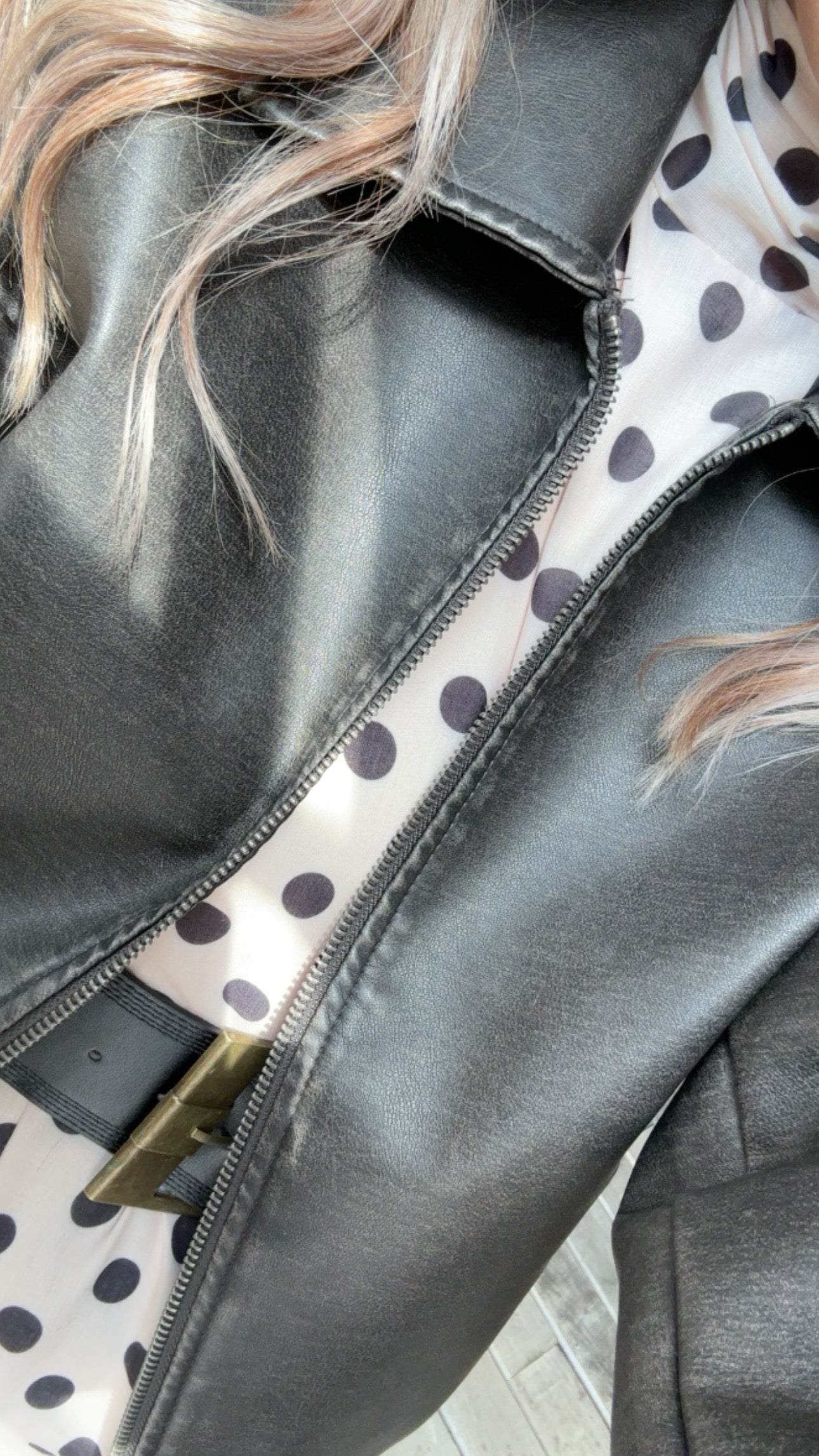 CINTURÓN HEBILLA NEGRO