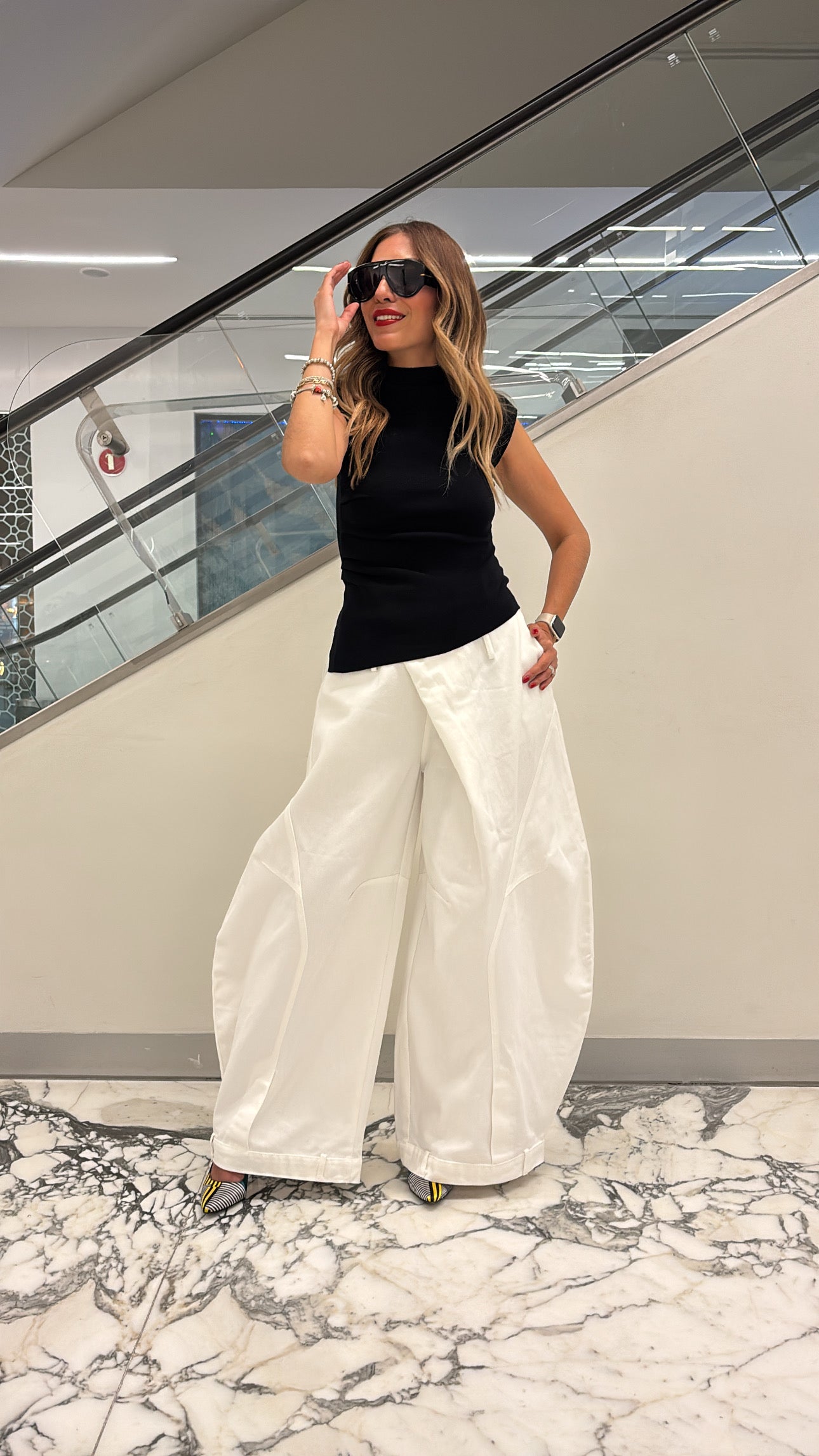 BLUSA ASIMÉTRICA PUNTO