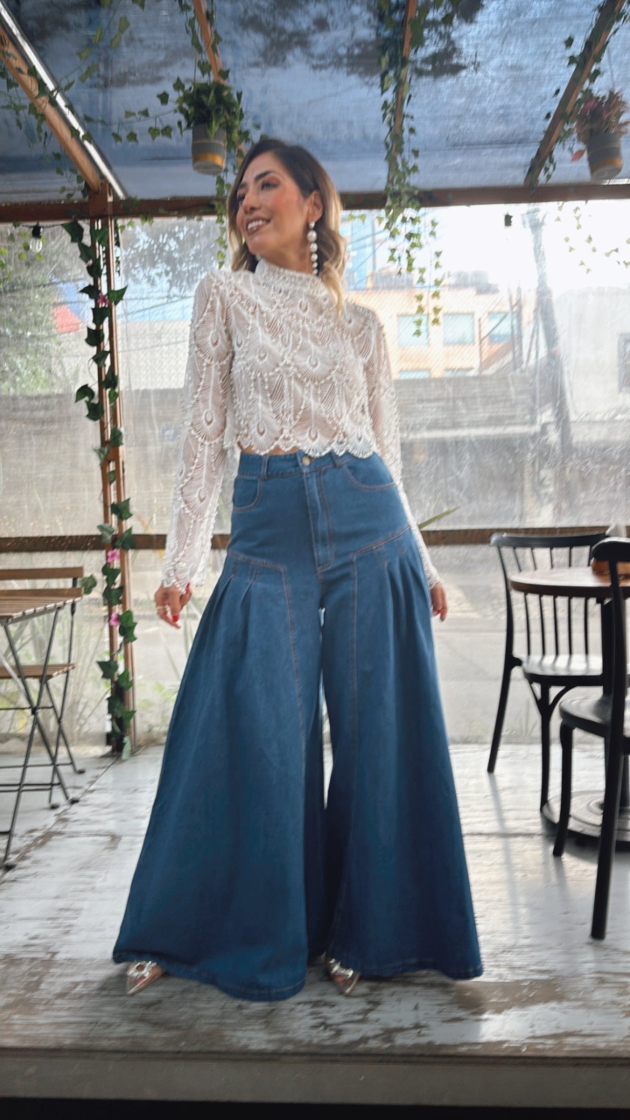 JEANS PATA DE ELEFANTE