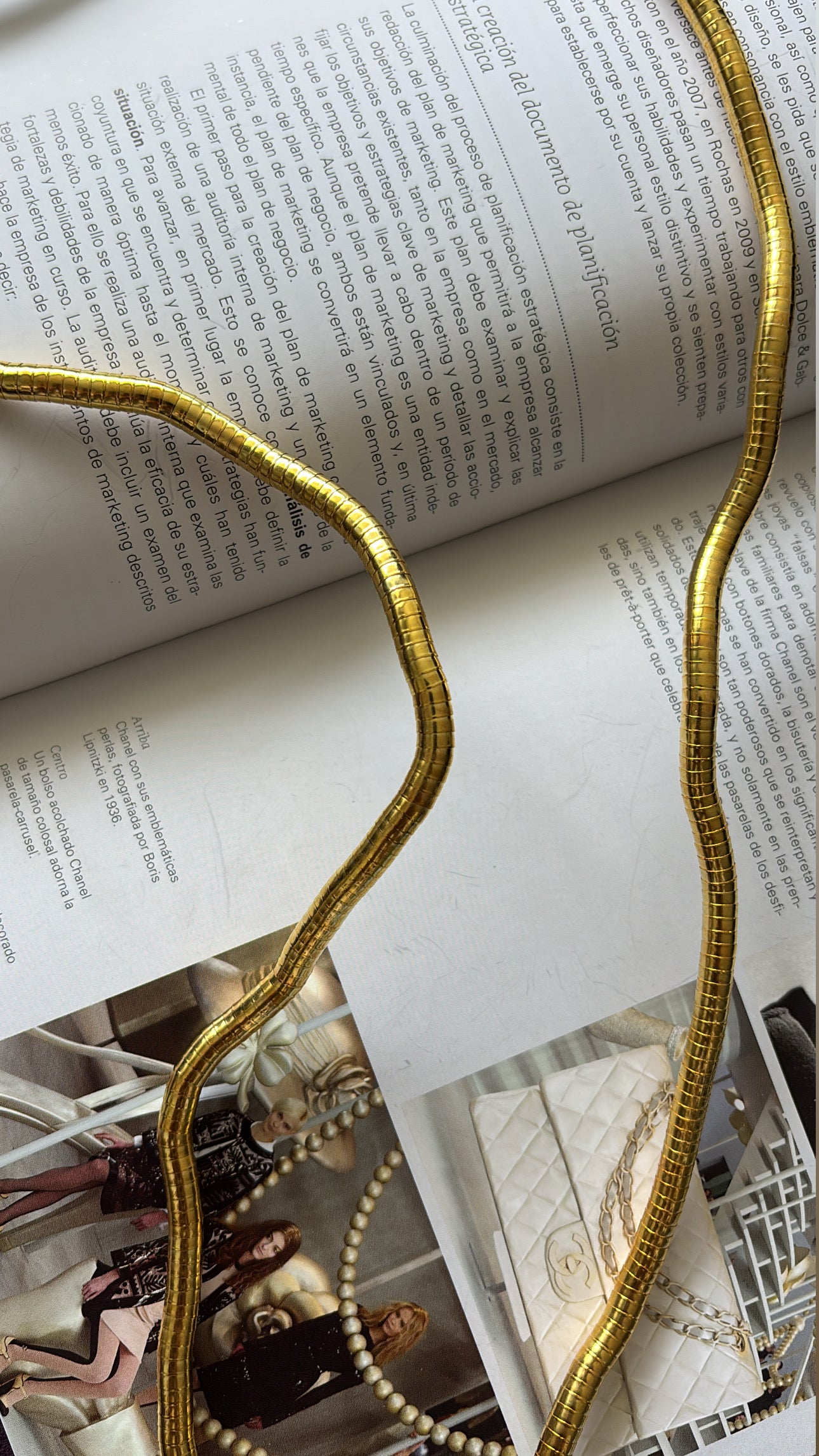 COLLAR SERPIENTE FLEXIBLE