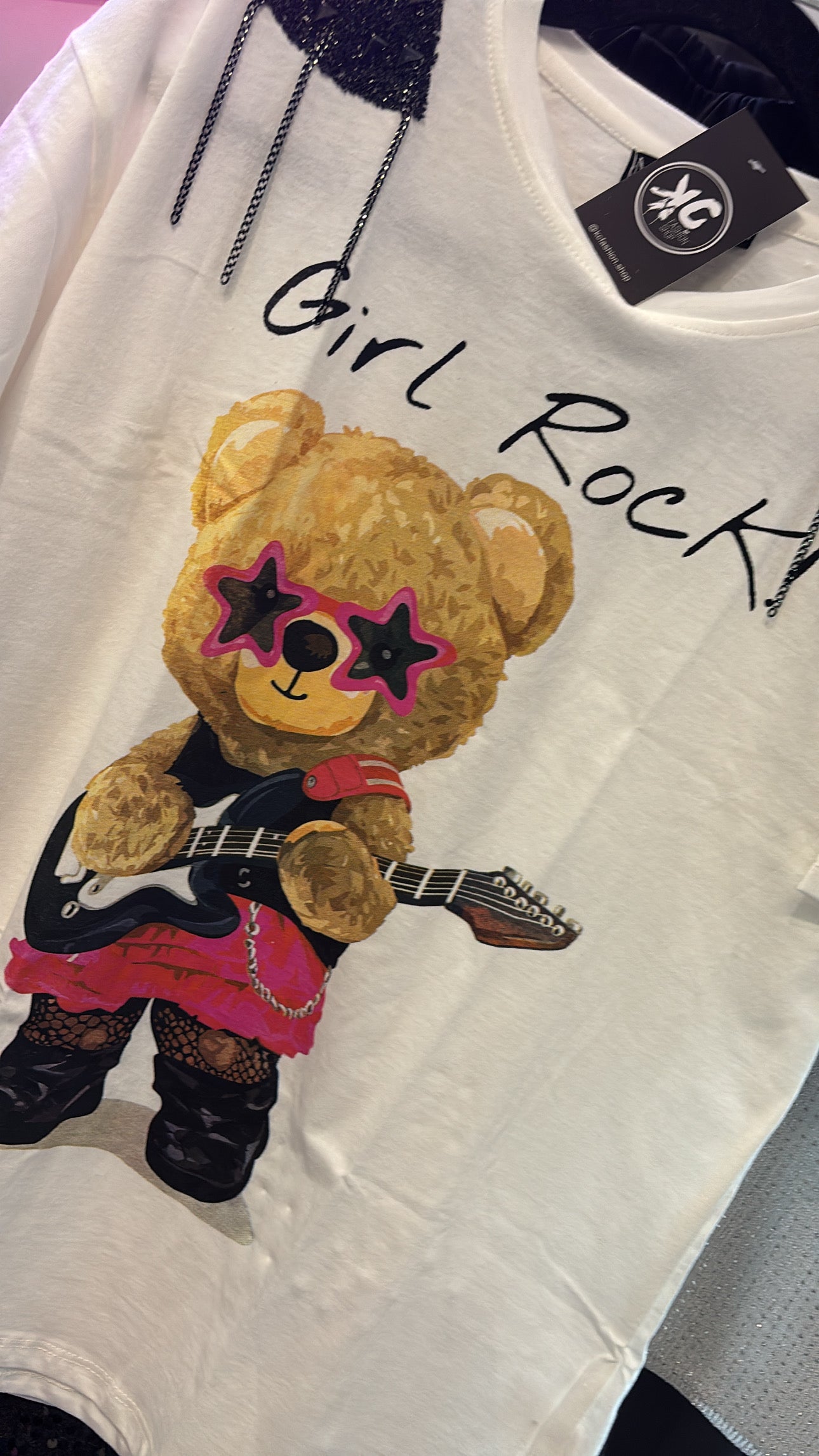 TSHIRT OSITO GIRL ROCK