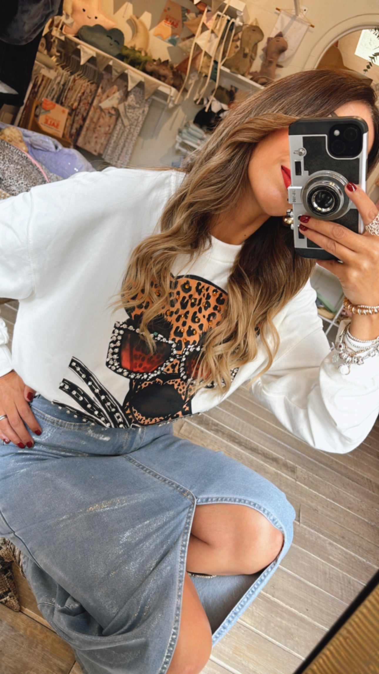 SUDADERA LEOPARDO