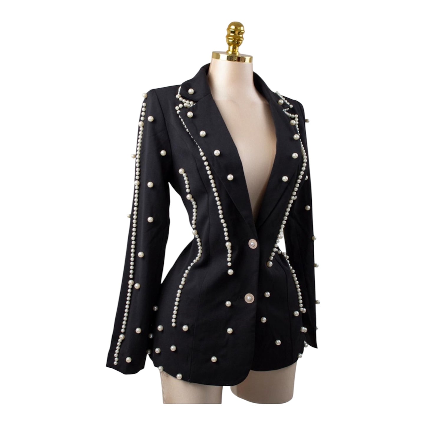 BLAZER PERLAS NEGRO