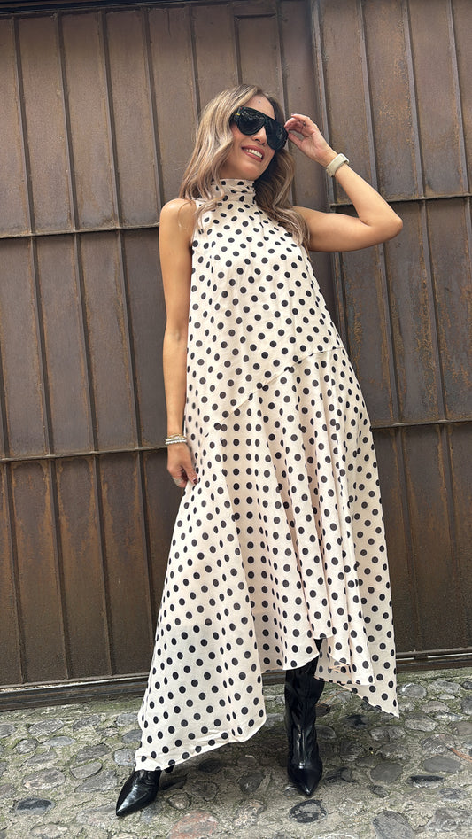 VESTIDO HALTER LUNARES