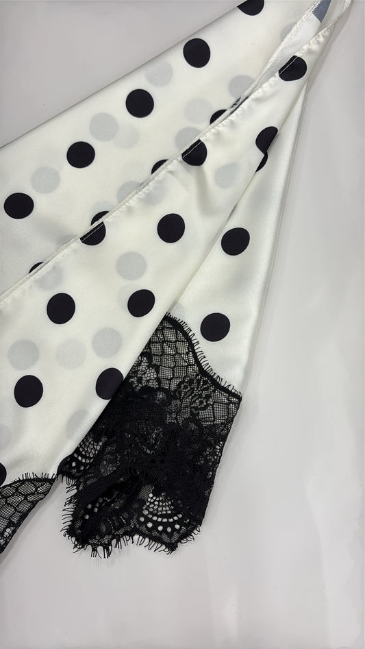 PAREO SATIN OLAN ENCAJE