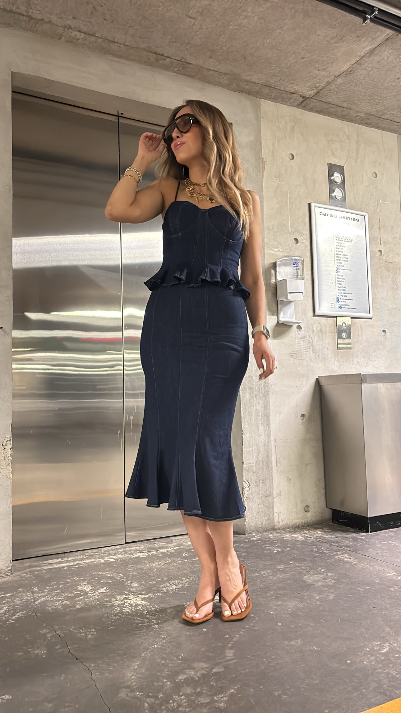 CORSET DENIM