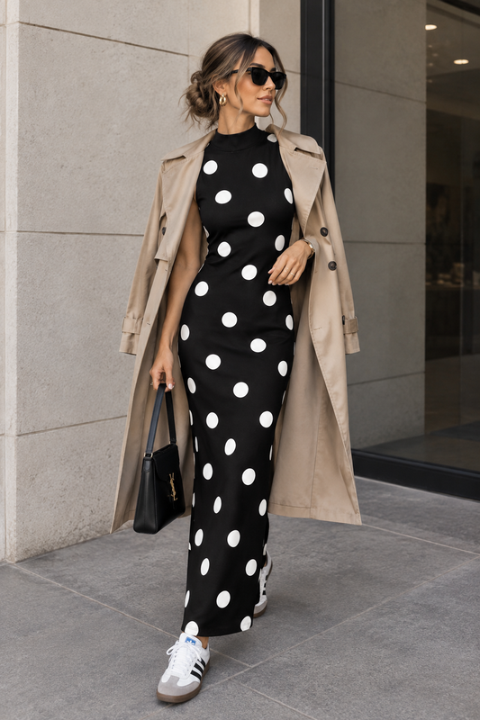 VESTIDO PUNTO LUNARES