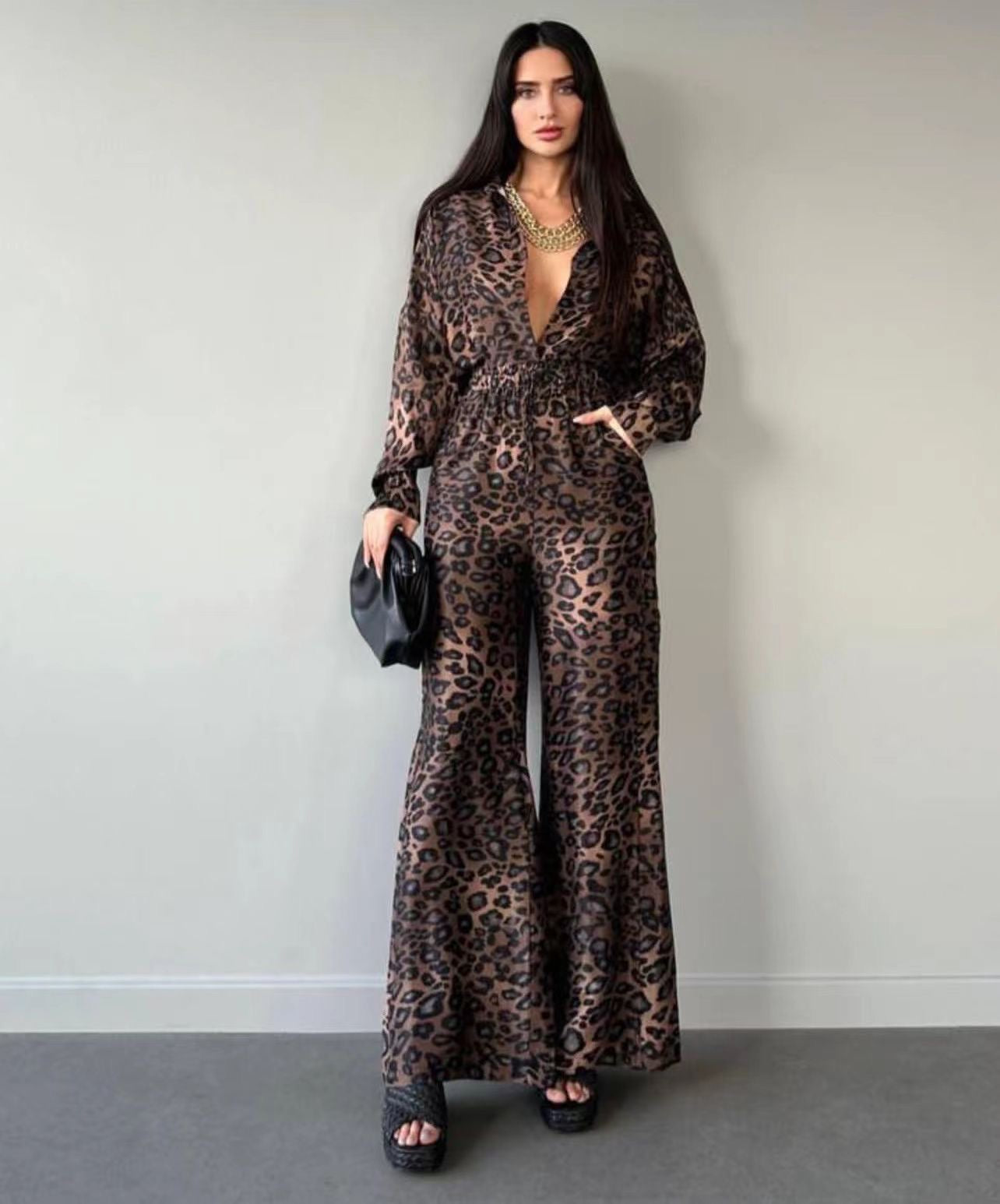 PALAZZO ANIMAL PRINT