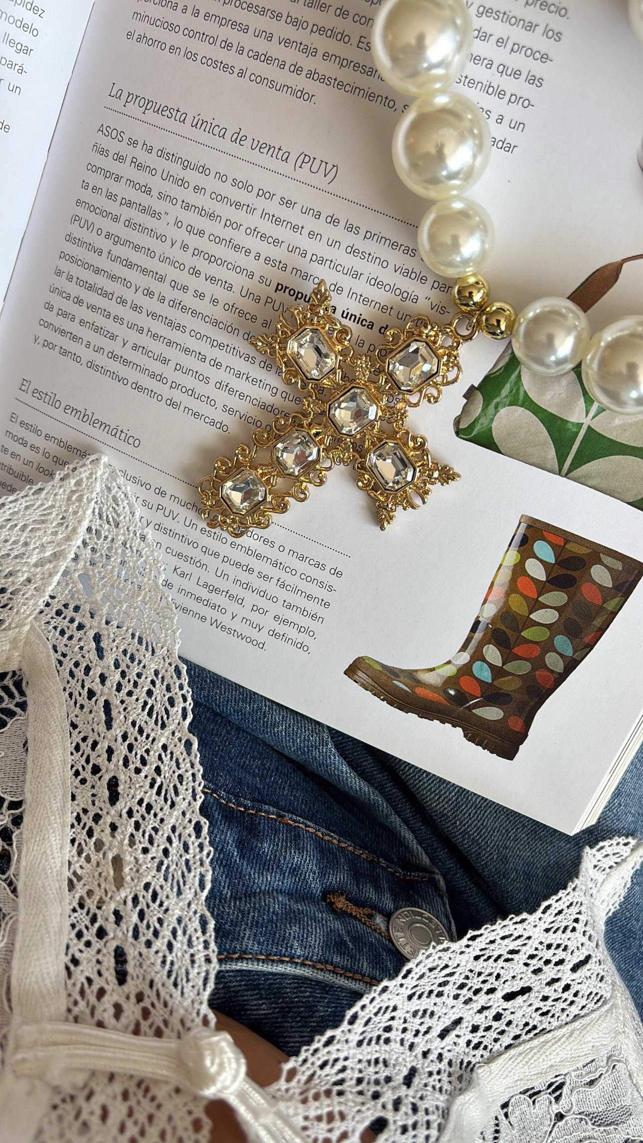 COLLAR PERLAS CHUNKY