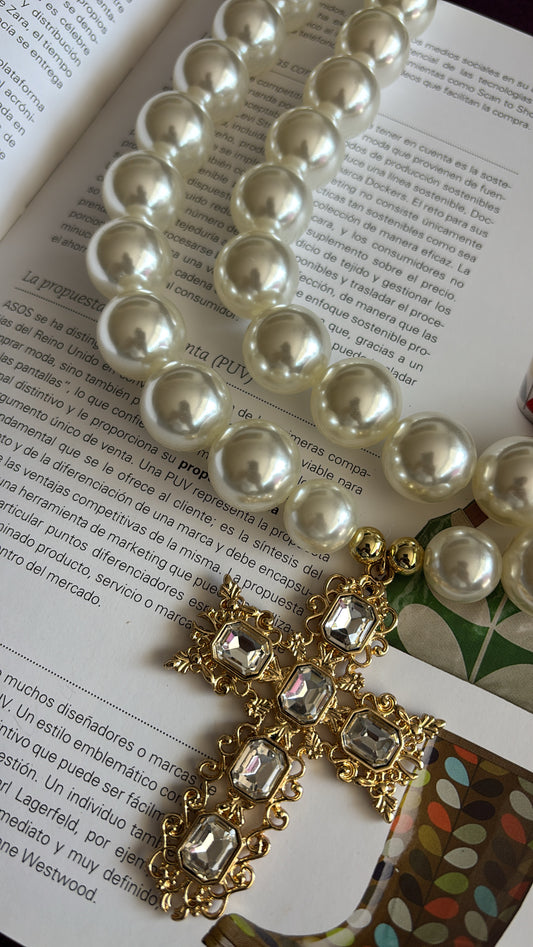 COLLAR PERLAS CHUNKY
