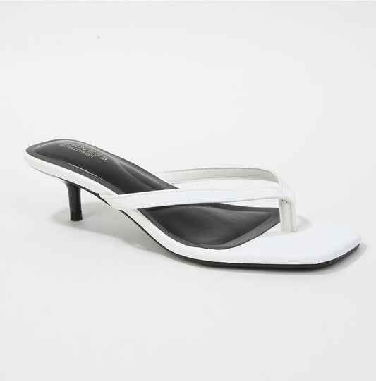 THONG SANDALS BLANCO