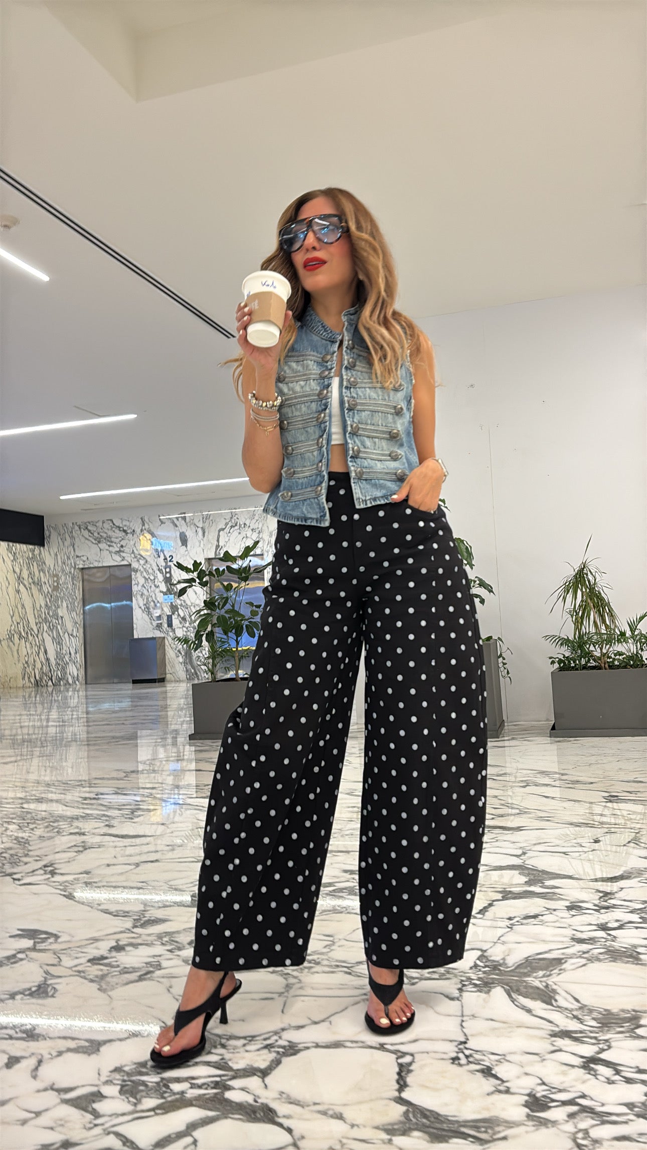 CHALECO MILITAR DENIM