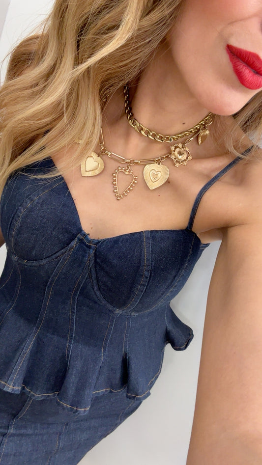 CORSET DENIM