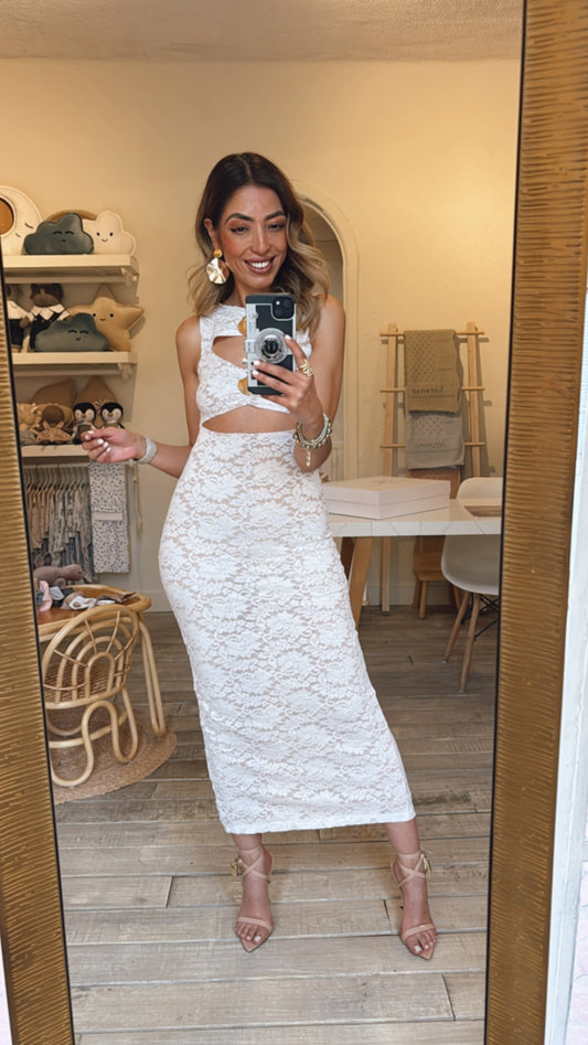VESTIDO ENCAJE