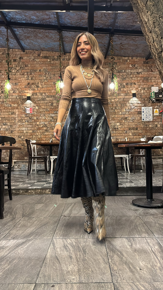 FALDA VINIPIEL