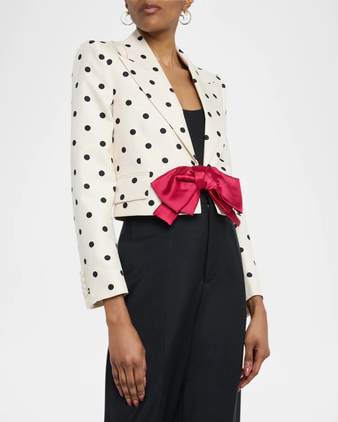 BLAZER LAZO POLKA DOTS