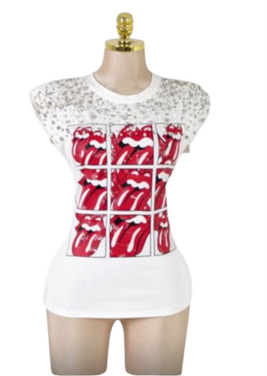 TSHIRT ESTAMPADA CON ESTOPEROLES