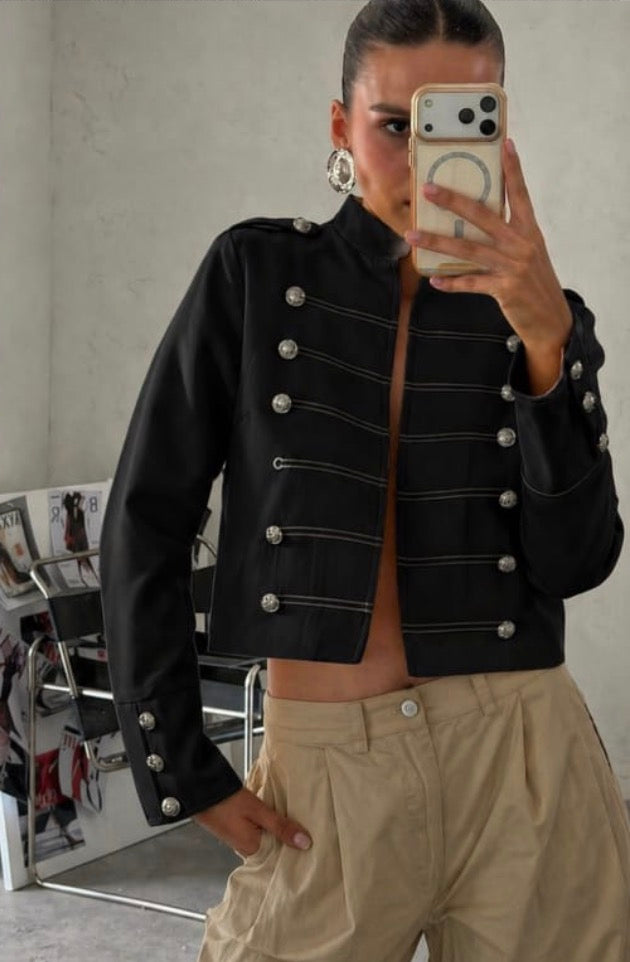 BLAZER MILITAR NEGRO