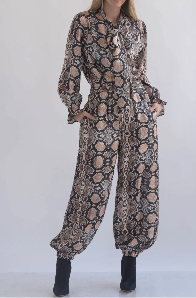 CONJUNTO ESTAMPADO SERPIENTE