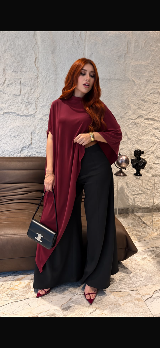 MAXIBLUSA ASIMÉTRICA VINO