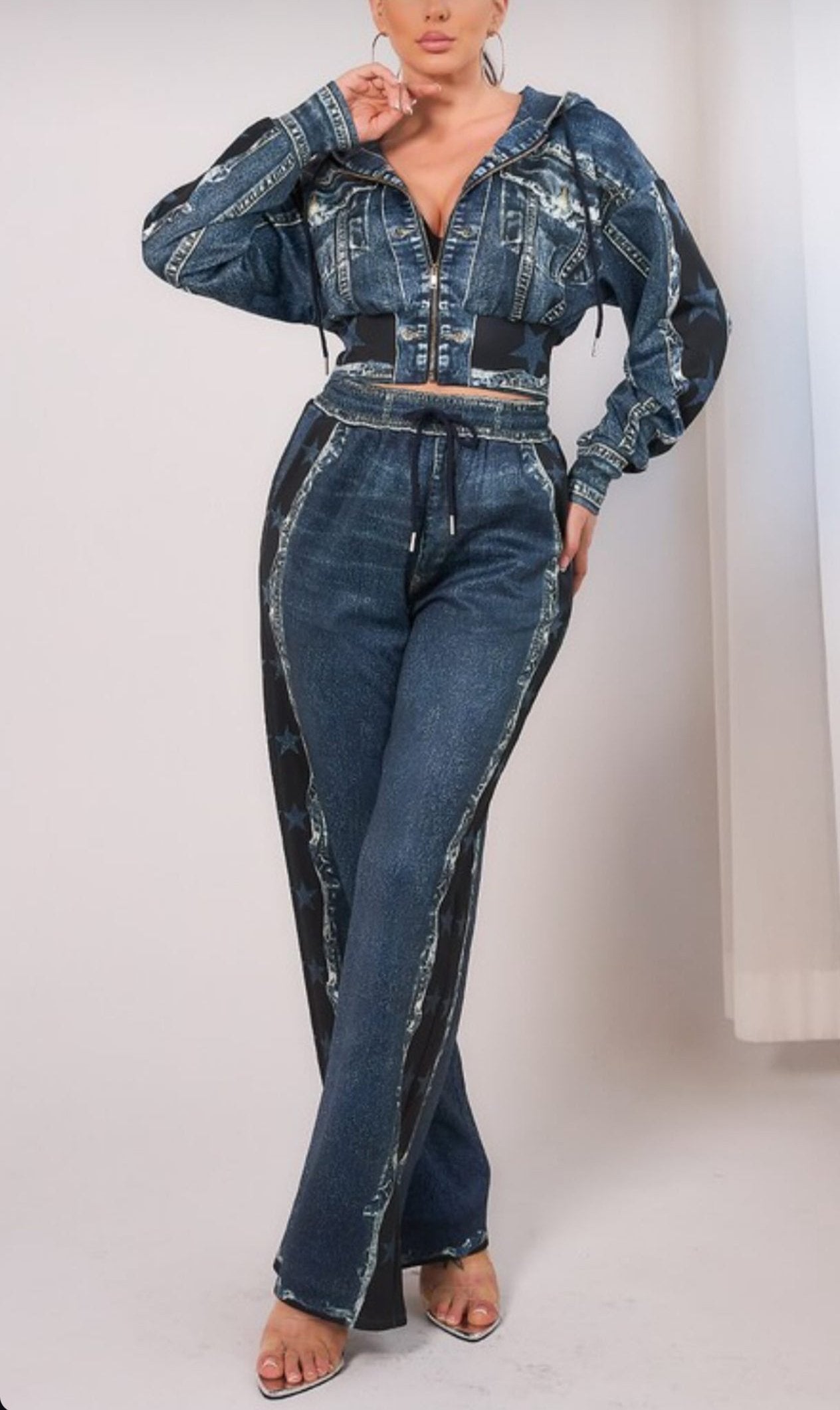 CONJUNTO INSPO DENIM